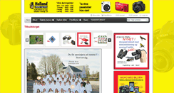 Desktop Screenshot of holland-foto.no